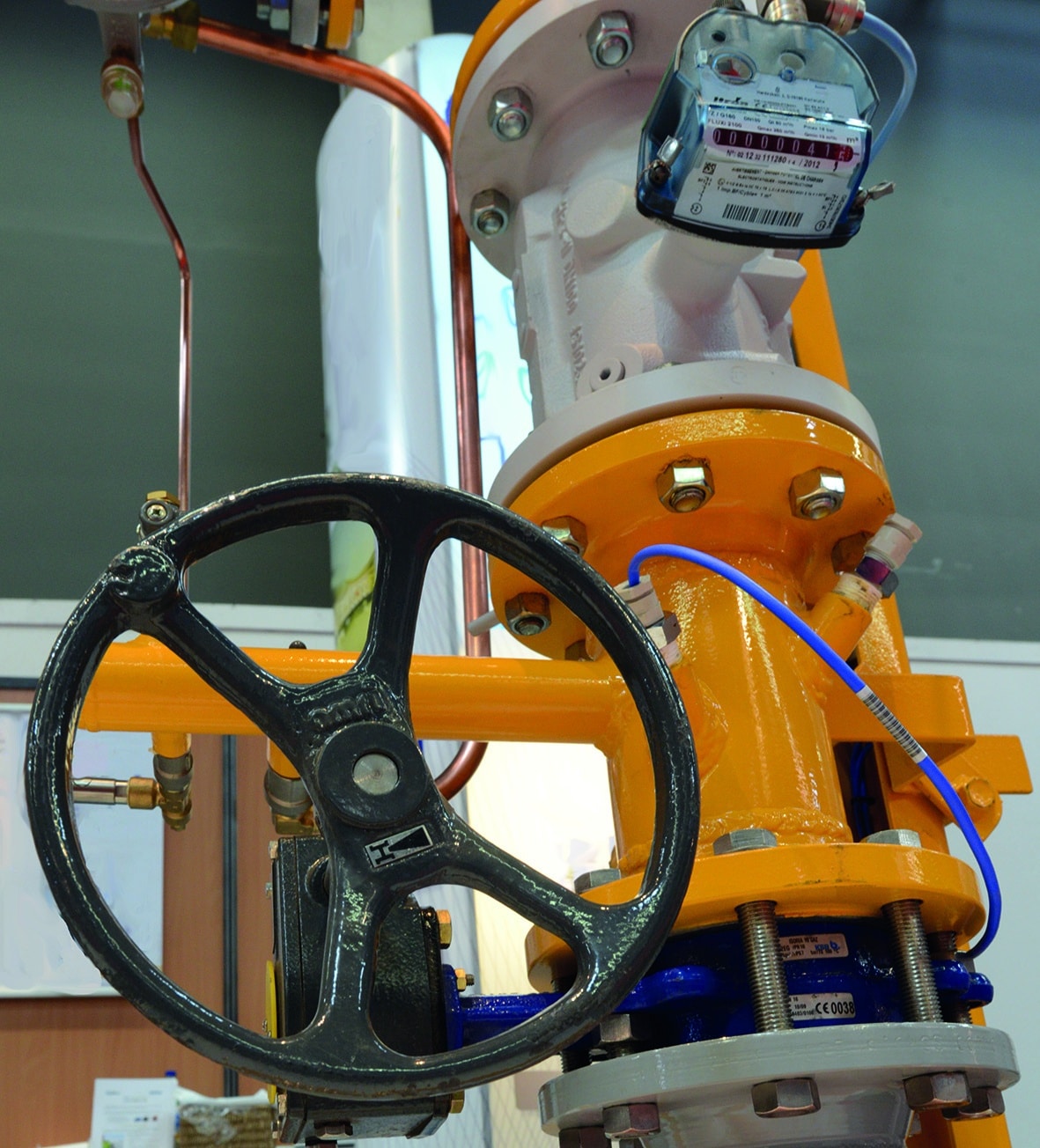Compteur de gaz professionnel
